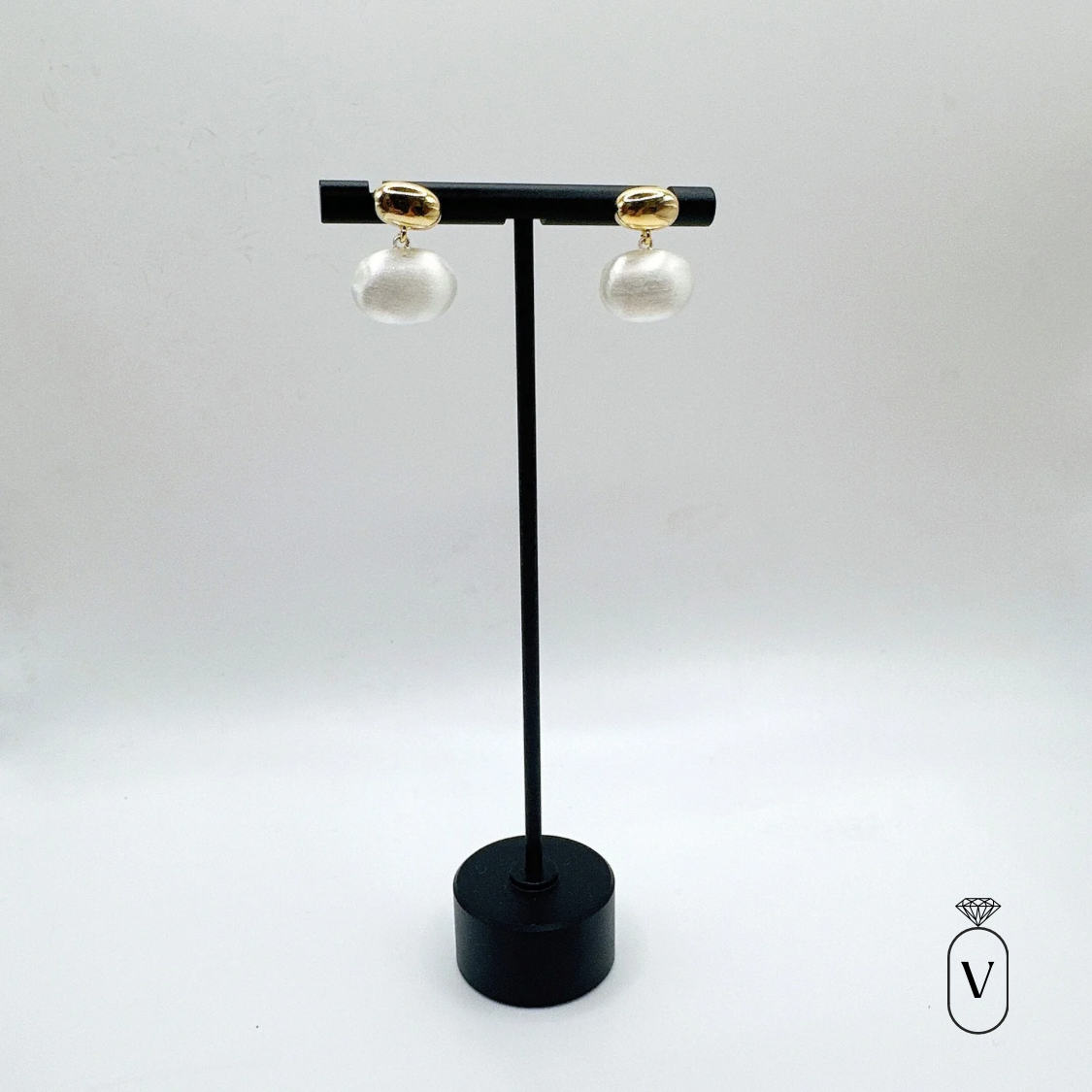 ストーンパールピアス – VIVELLE accessory